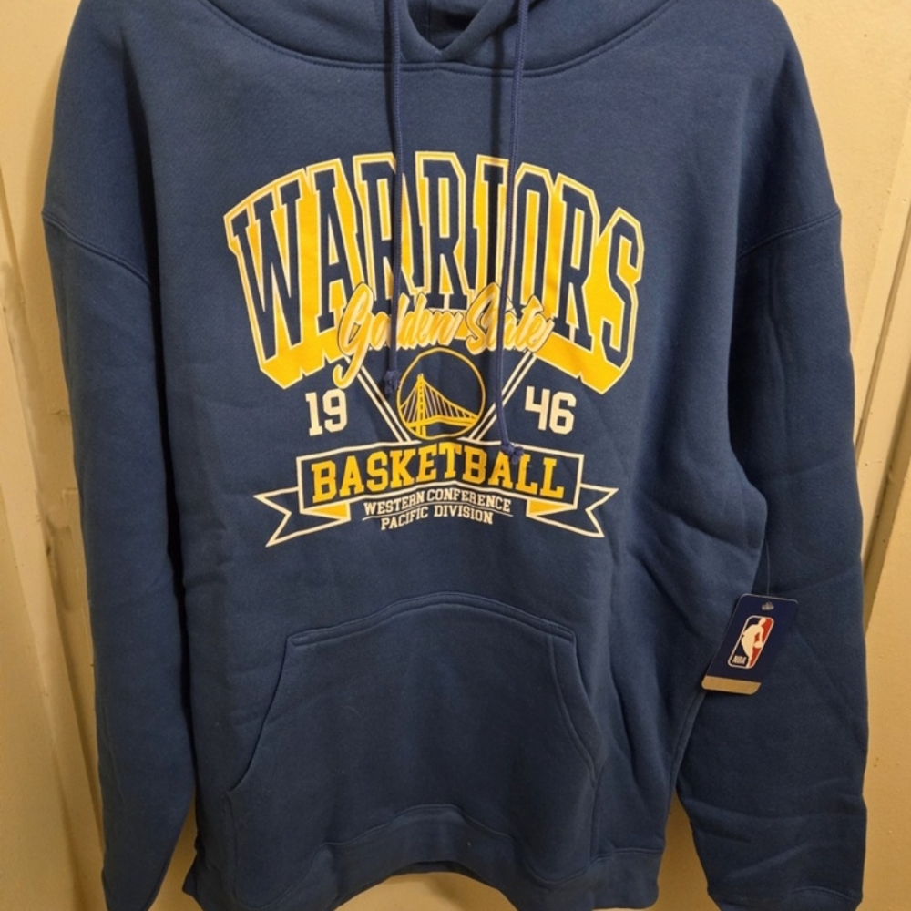 Golden State Warriors NBA Pullover Hoodie Men's XL